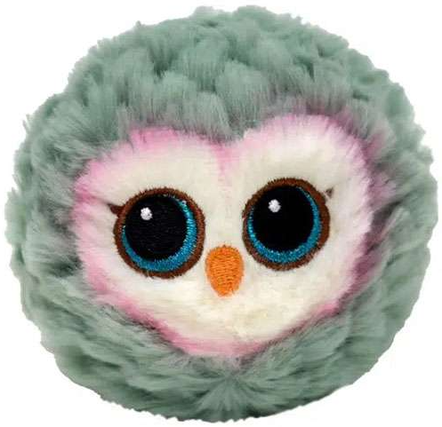 Feathers Grey Owl Beanie Bouncer