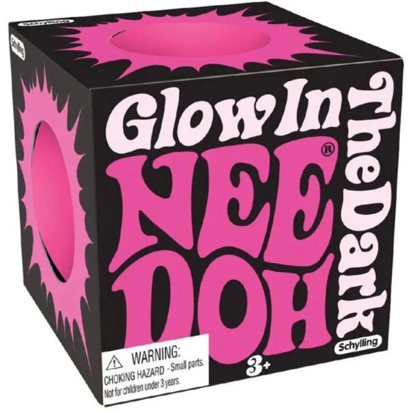 NeeDoh Glow In The Dark (Assorted Colours)