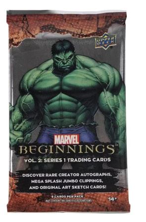 Marvel Beginnings Trading Cards 