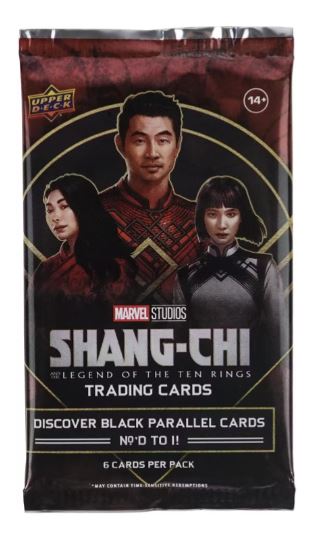 2022 Upper Deck Shang-Chi and the Legend of the Ten Rings Hobby Box 