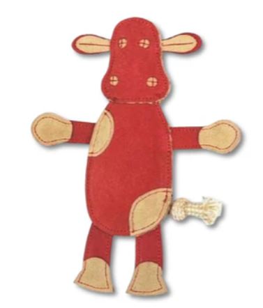 Georgie Paws - Red Cheryl the Cow Toy