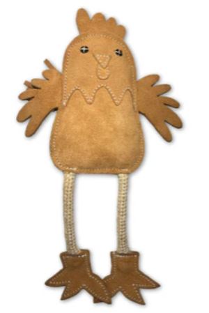 Georgie Paws - Natural Matilda the Chicken Toy