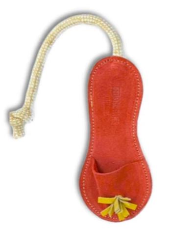 Georgie Paws - Red Sigrid Slipper Toy