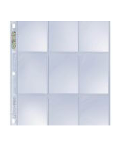 ULTRA PRO Page - 9-Pocket Platinum Page for Standard Size Cards