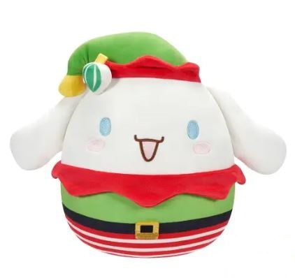Squishmallows Sanrio Christmas Cinnamoroll Elf 10" Plush