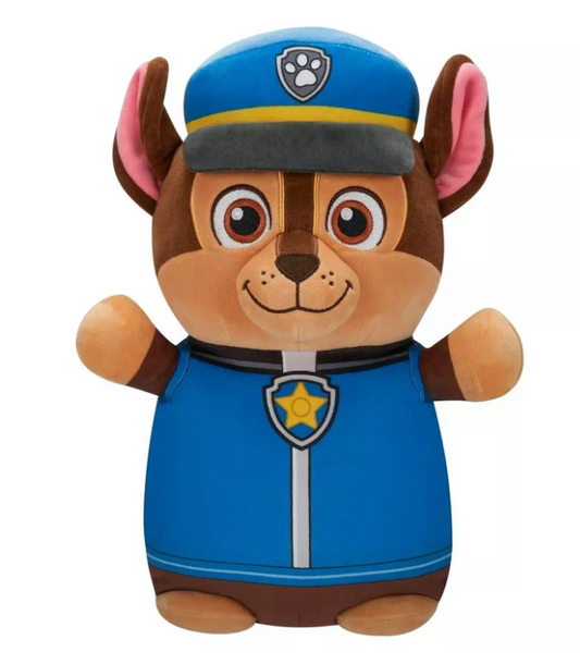 Squishmallows Paw Patrol Chase HugMees 10"