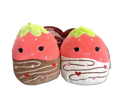 Squishmallows BBF 2 PK Scarlet & Scarlet Sweet Strawberries