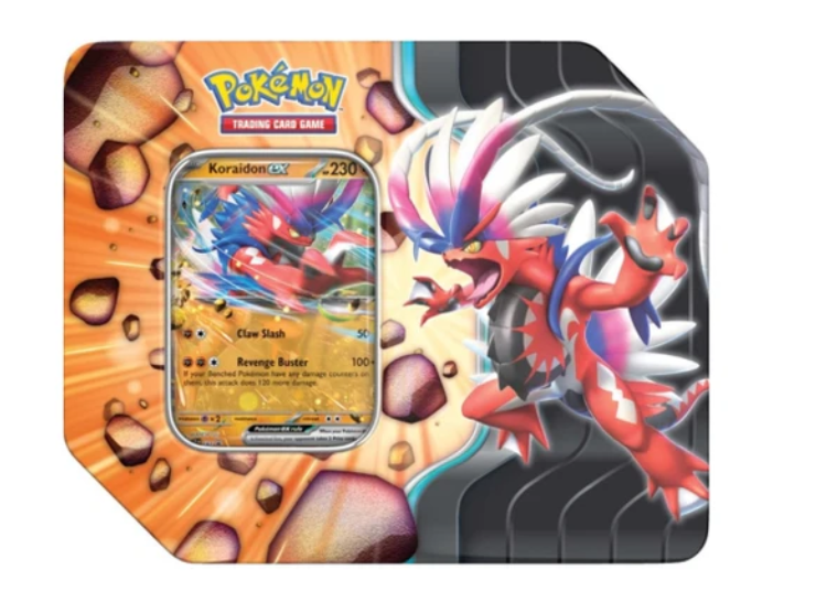 Pokemon TCG Slashing Legends Tin