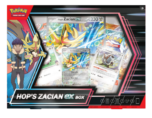 POKÉMON TCG: Hop's Zacian ex Box