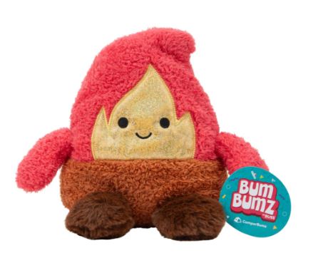 Bumbumz Camper Charo Campfire 7.5" Plush