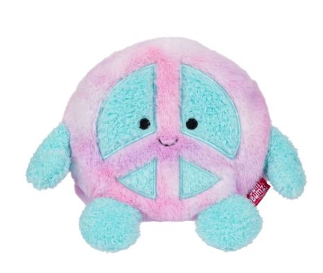 BumBumz 7.5" Megs The Peace Sign Retro Plush