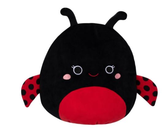 Squishmallows Trudy The Ladybug 14" Plush