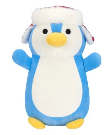 Squishmallows HugMees Christmas Puff the Penguin 10" Plush