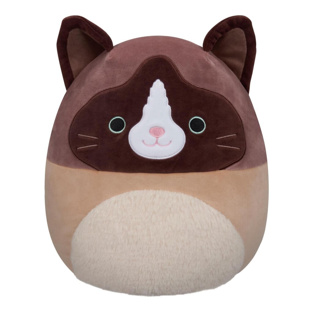 Squishmallows 12" Woodward The Snowshoe Cat Plush