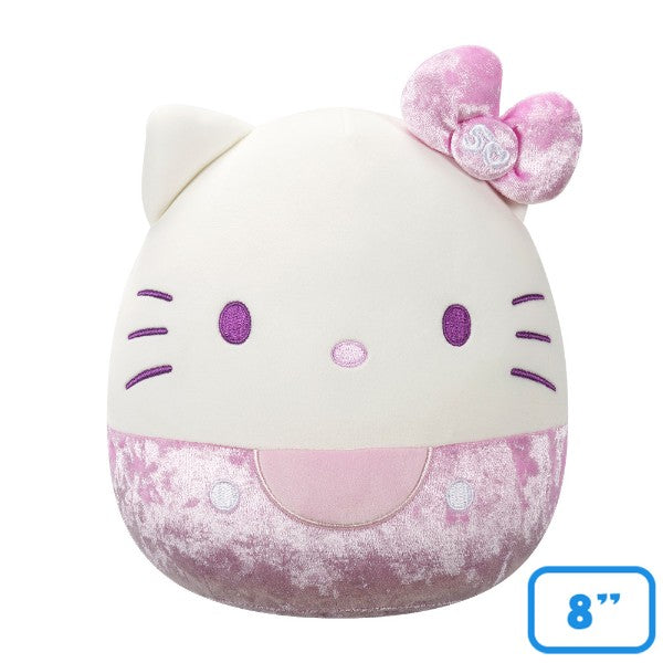 Sanrio - Hello Kitty - Hello Kitty 50th Anniversary Velvet Squishmallow 8" Plush - Purple