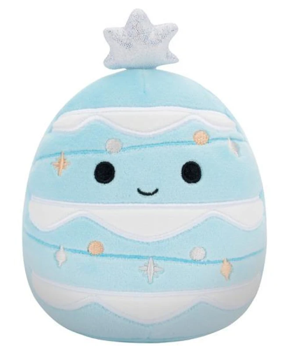 Squishmallows Keiko Blue Christmas