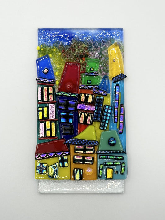 Christina's Glass Art Cityscapes 7.5x15