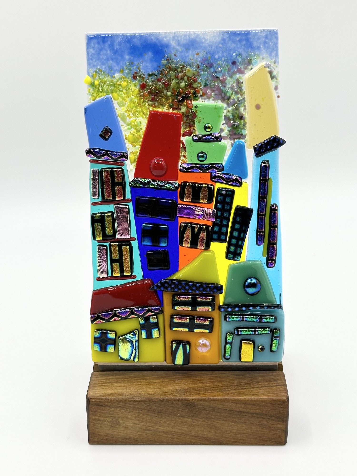 Christina's Glass Art Cityscapes 7.5x15