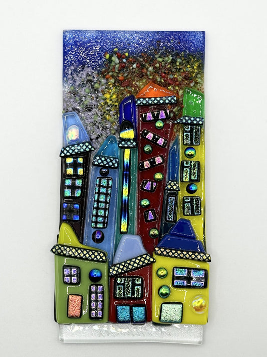 Christina's Glass Art Cityscapes 7.5x15