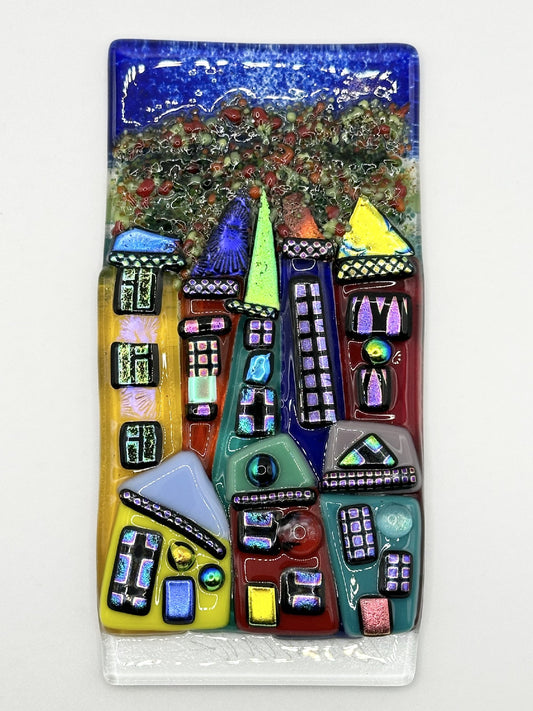 Christina's Glass Art Cityscapes 7.5x15