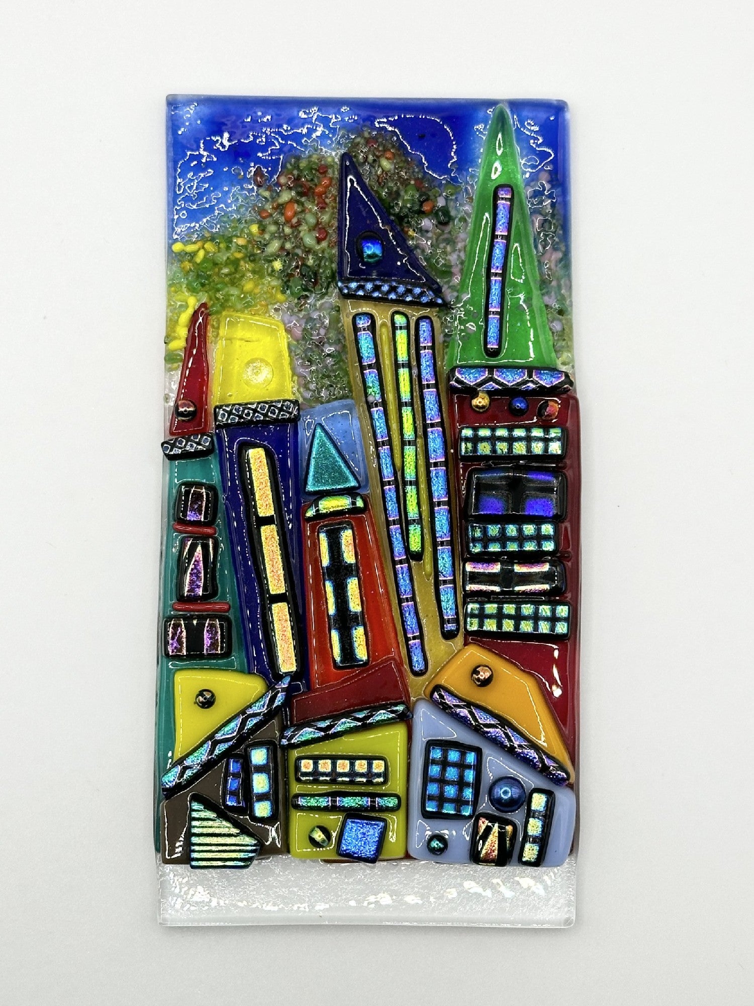 Christina's Glass Art Cityscapes 7.5x15