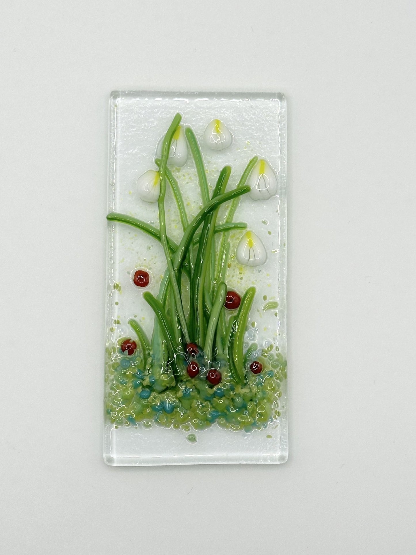 Christina's Glass Art Flowers 5x10cm