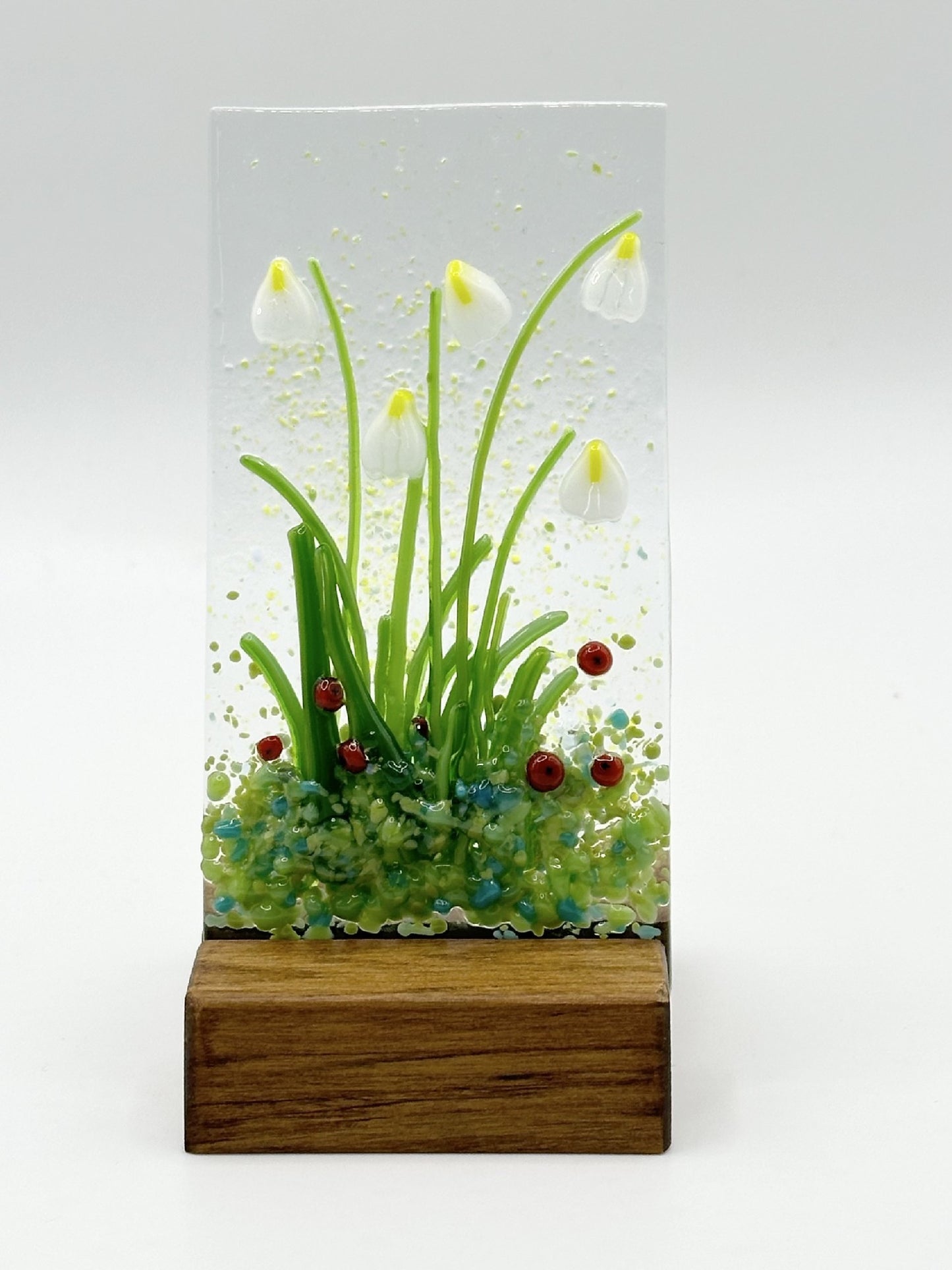 Christina's Glass Art Flowers 5x10cm 2