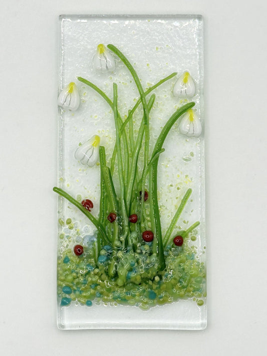 Christina's Glass Art Flowers 5x10cm 3