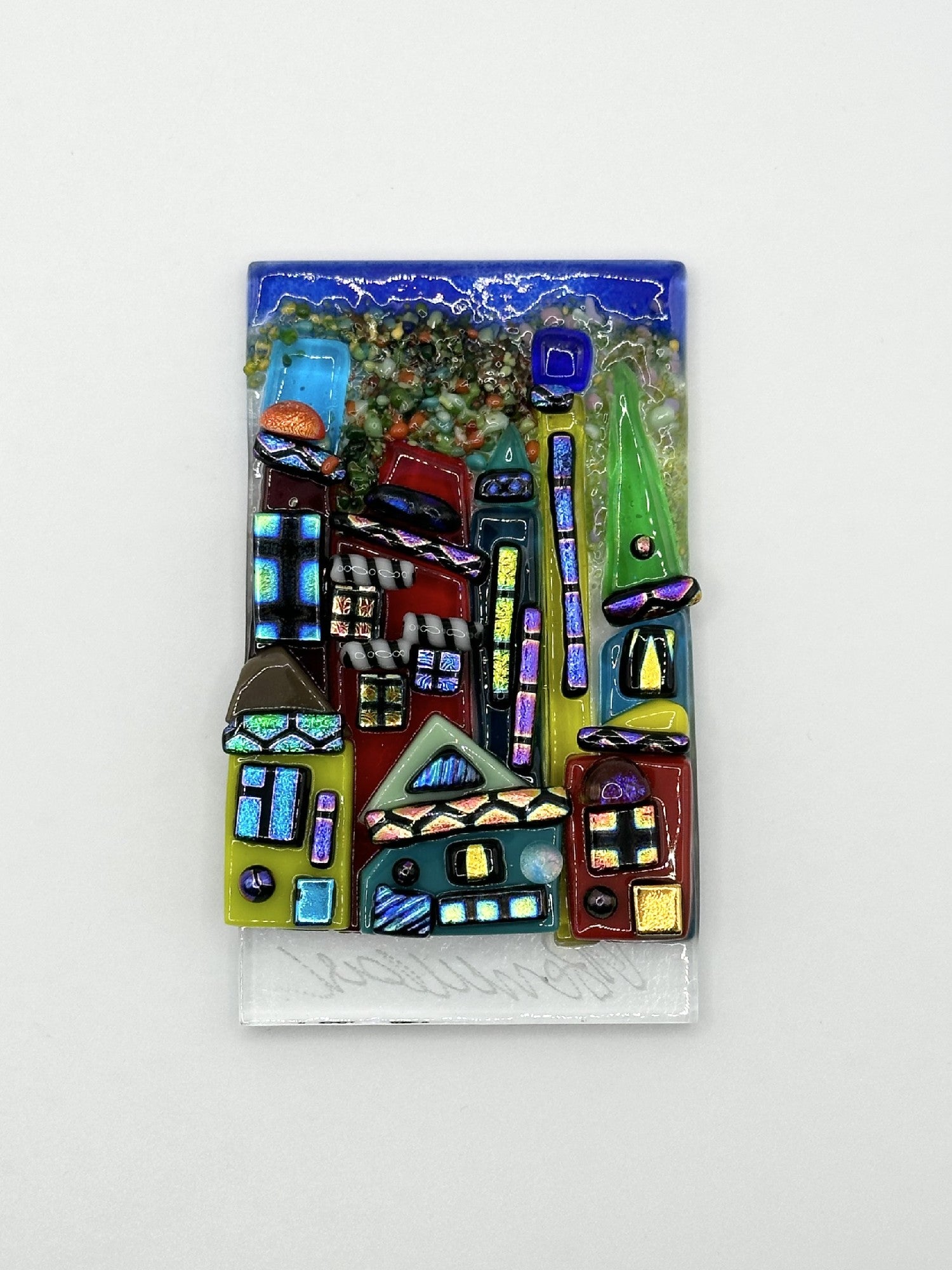 Christina's Glass Art Cityscapes 10x6cm 2