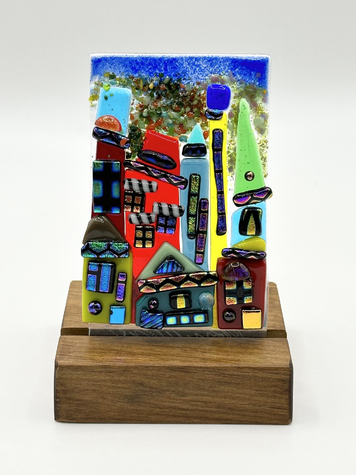 Christina's Glass Art Cityscapes 10x6cm 2