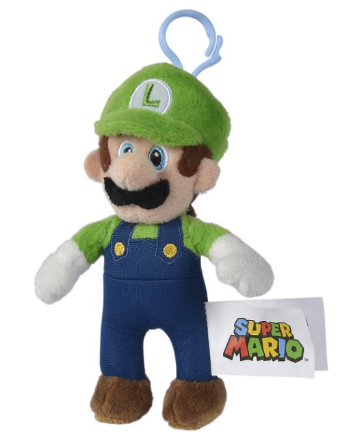 Super Mario Luigi 5" Plush Keyring