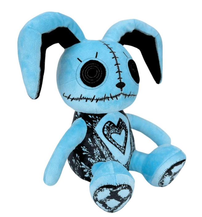 Arctic Blue Voodoo Scary Rabbit Stuffed Toy – Hugs & Love