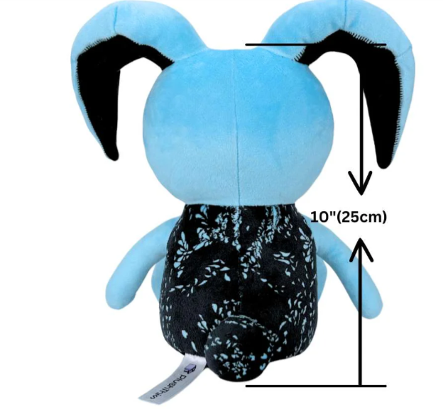 Arctic Blue Voodoo Scary Rabbit Stuffed Toy