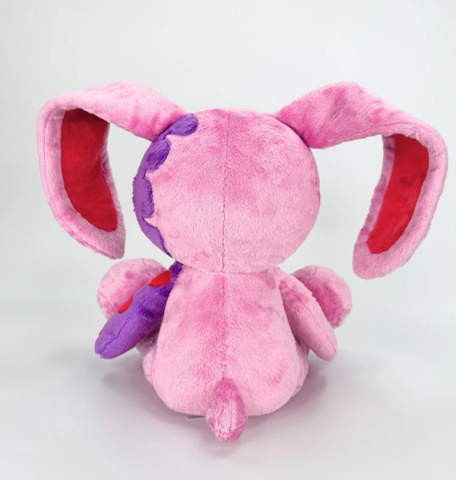 Moody Purple Rose Emo Bunny Stuffed Animal