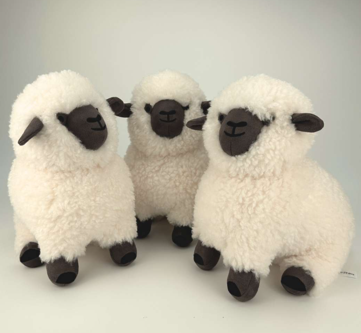 Cute Valais Blacknose Sheep Stuffed Animal
