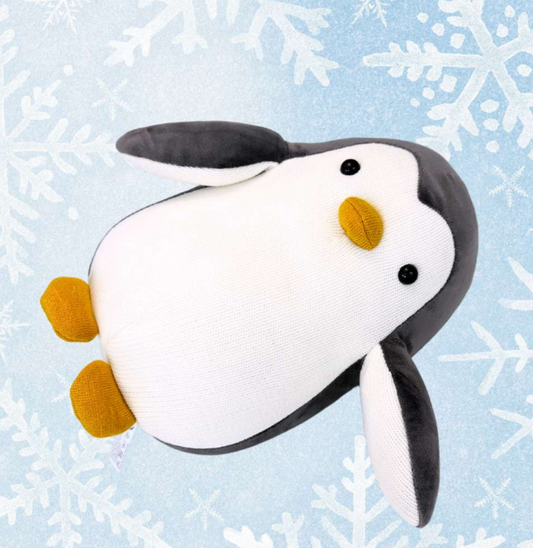 Cute Knitted Penguin Stuffed Animal