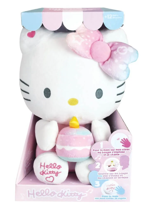 Sanrio Hello Kitty 50th Anniversary Birthday Musical 26cm Plush