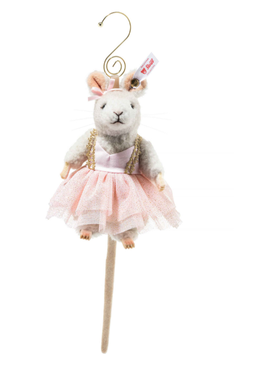 Steiff Ballerina Mouse Christmas Ornament