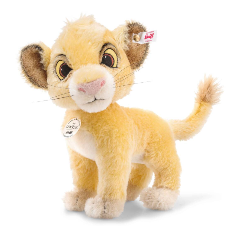 Steiff Walt Disney Lion King Simba Limited Edition Golden Mohair