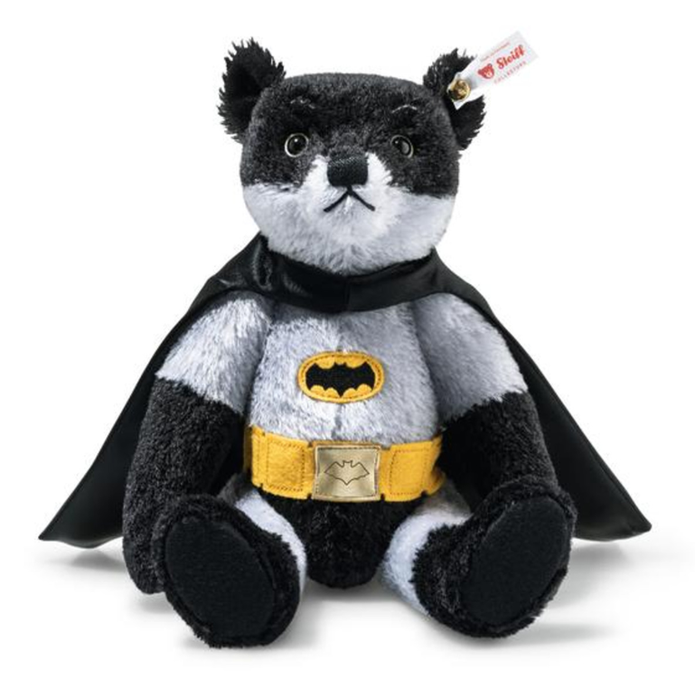 Steiff Batman Teddy Bear, 85th Anniversary, 30cm