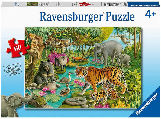 Ravensburger Animals of India 60pc Jigsaw