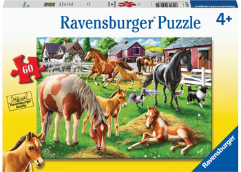 Ravensburger Happy Horses 60pc Jigsaw
