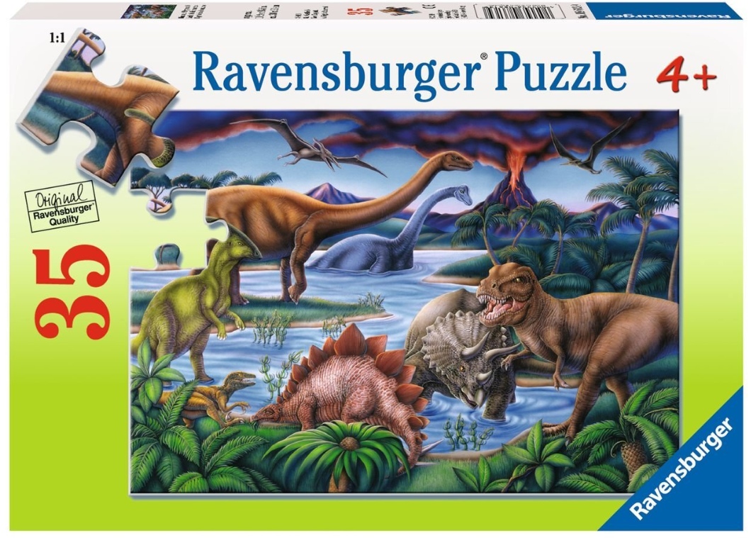 Ravensburger Puzzle 35pc - Dinosaur Playground