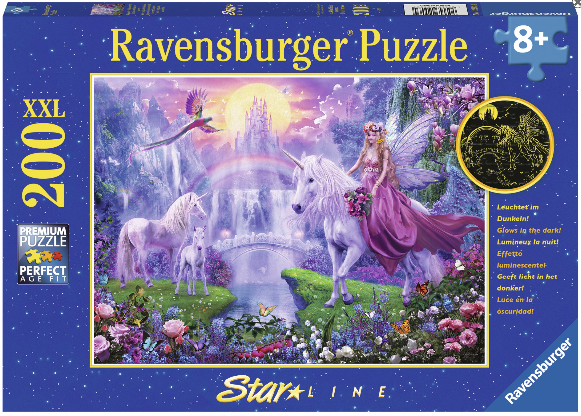 Ravensburger - 200 Piece Starline - Unicorn Kingdom