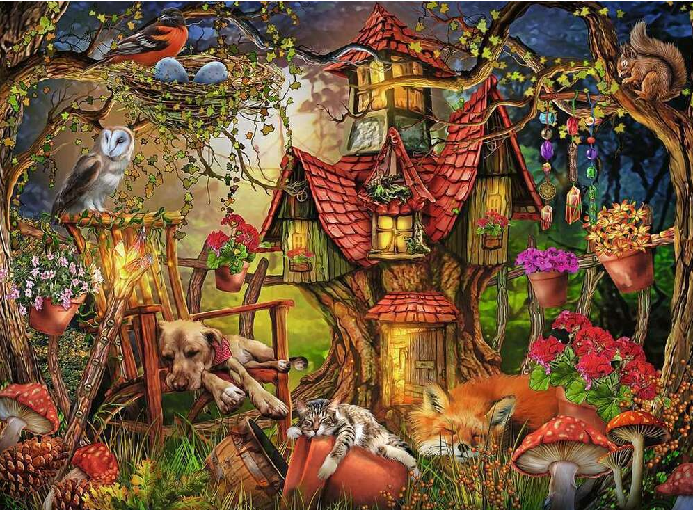 Ravensburger Puzzle 200pc XXL - The Little Cottage