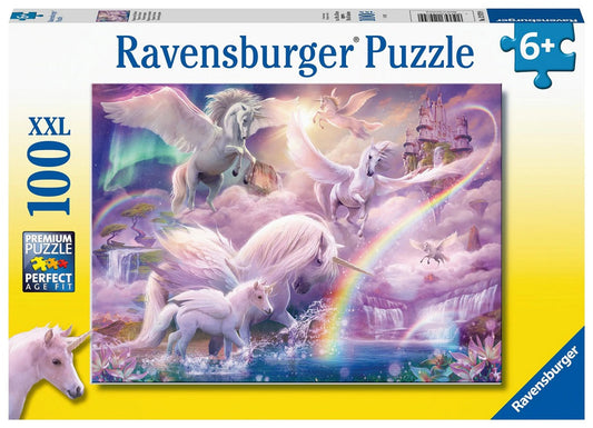 Ravensburger Puzzle Pegasus Unicorns 100pc Jigsaw