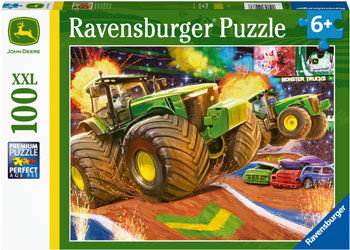 Ravensburger John Deere Big Wheels 100pc Jigsaw