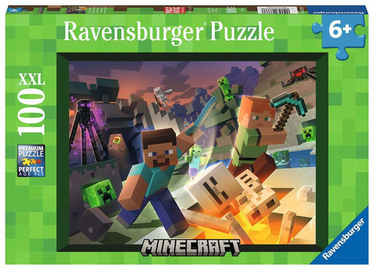 Ravensburger Monster Minecraft 100pc Jigsaw