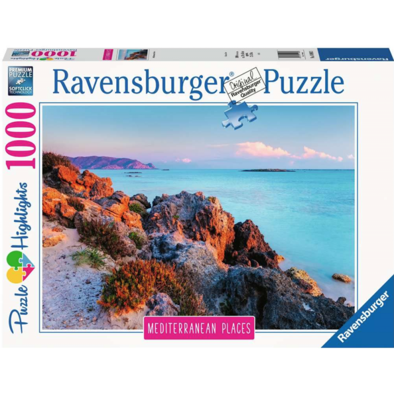 Ravensburger - Mediterranean Greece -1000pc Jigsaw