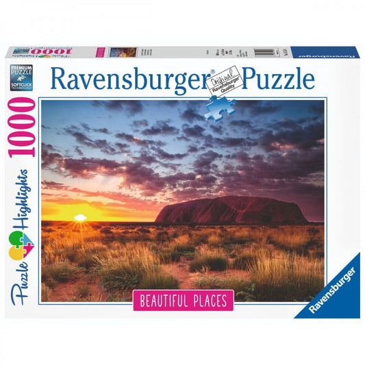 Ravensburger Beautiful Places Uluru (Ayers Rock), Australia 1000 Piece Jigsaw